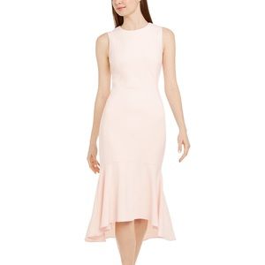 Calvin Klein Blush High low dress